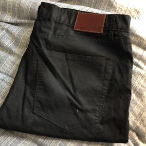 “Waxed” Black Madewell Jeans